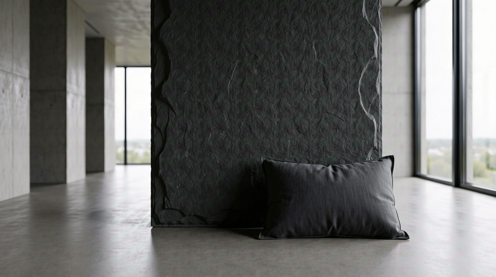Minimalistische Architektur als Symbol für Struktur und Ruhe